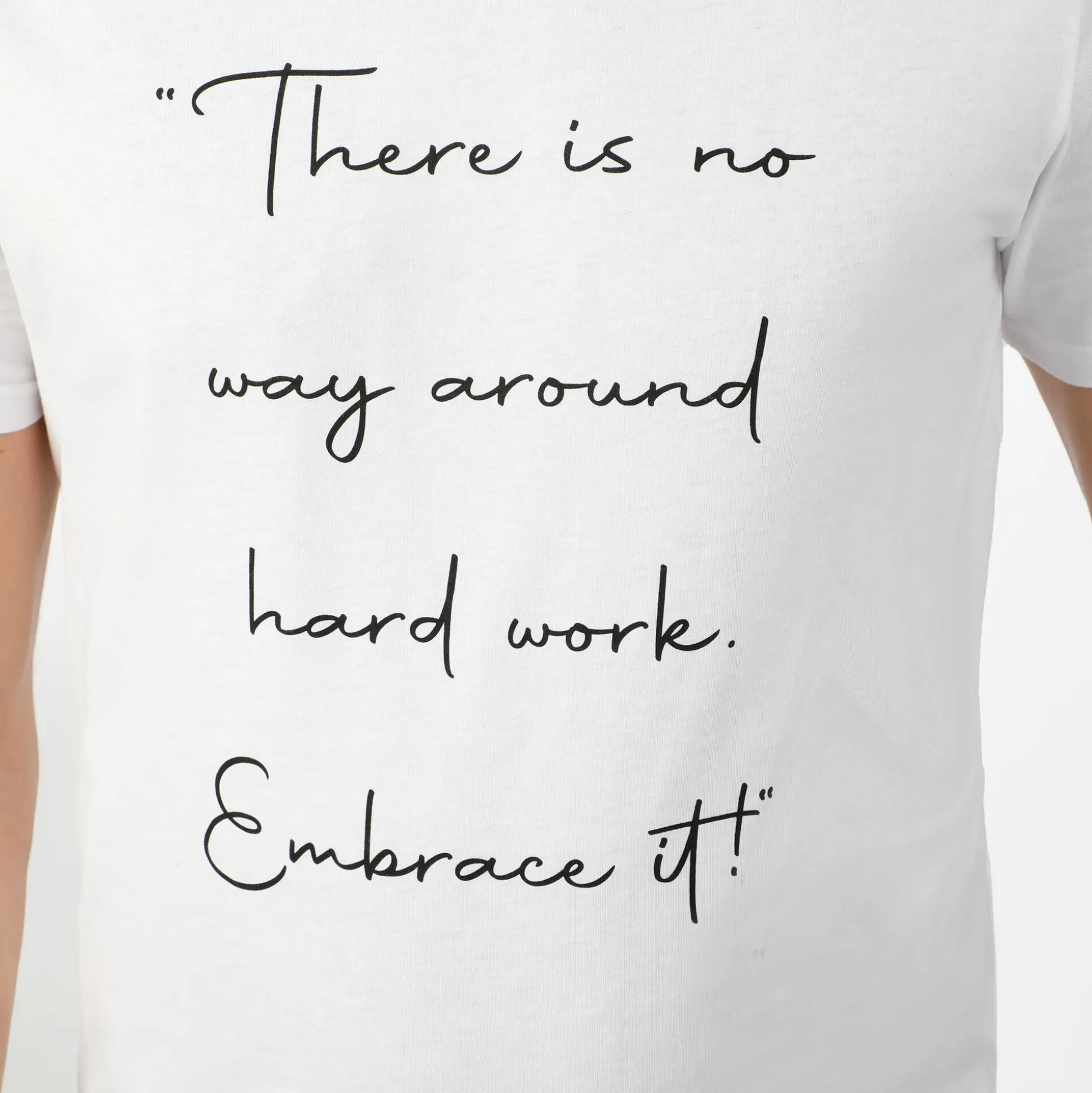 Flash Sale Embrace T-Shirt Men - White, Black Shirts