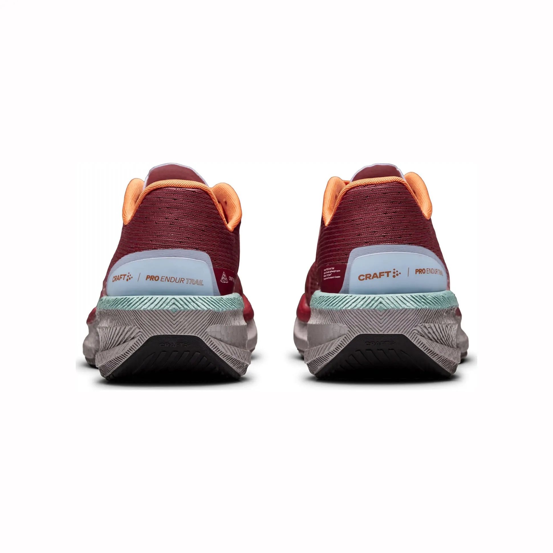 Cheap Endurance Trail Running Shoe Women - Red, Light Blue Running Shoes
