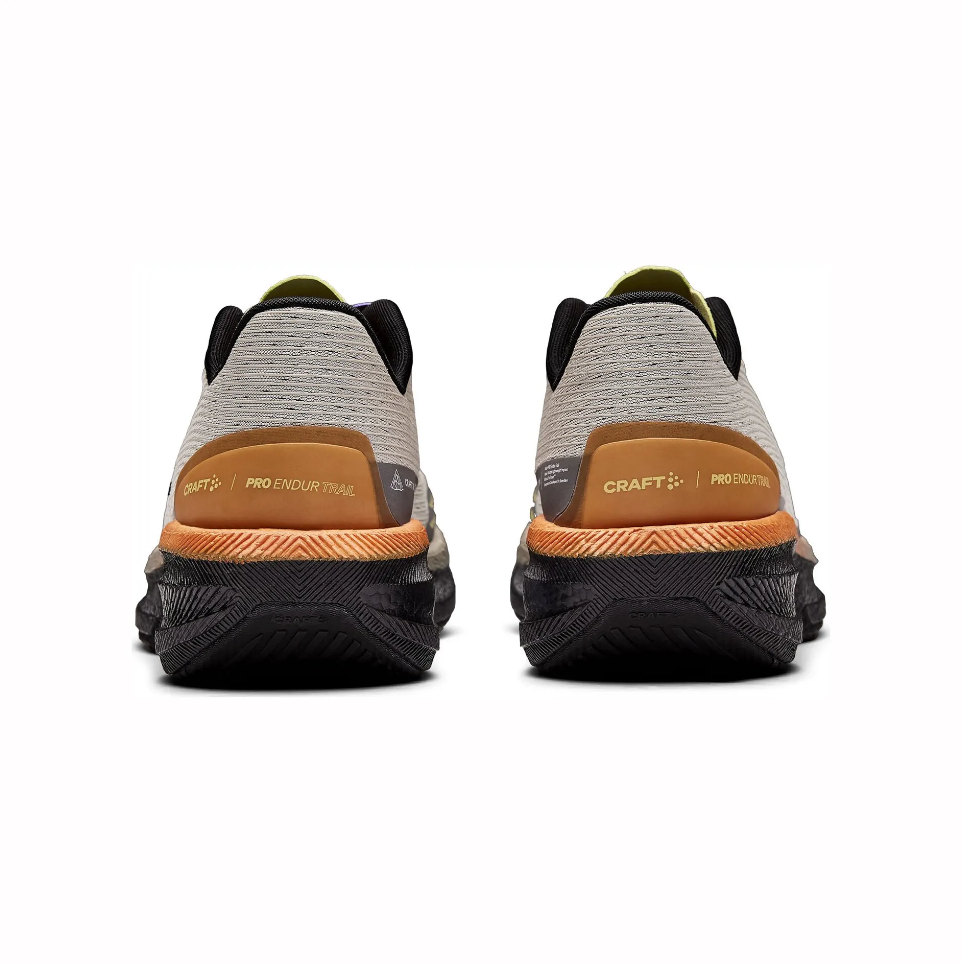 Best Endurance Trail Running Shoe Men - Beige, Orange Running Shoes