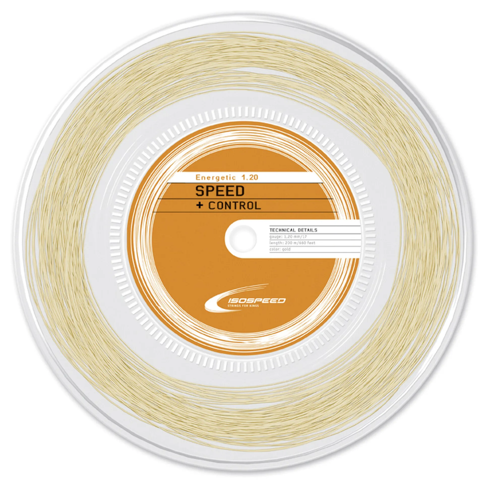 Best Sale Energetic String Reel 200m - Gold String Reels