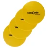 Flash Sale 4er Pack Marking Discs - Yellow, Black Coaching Equipment