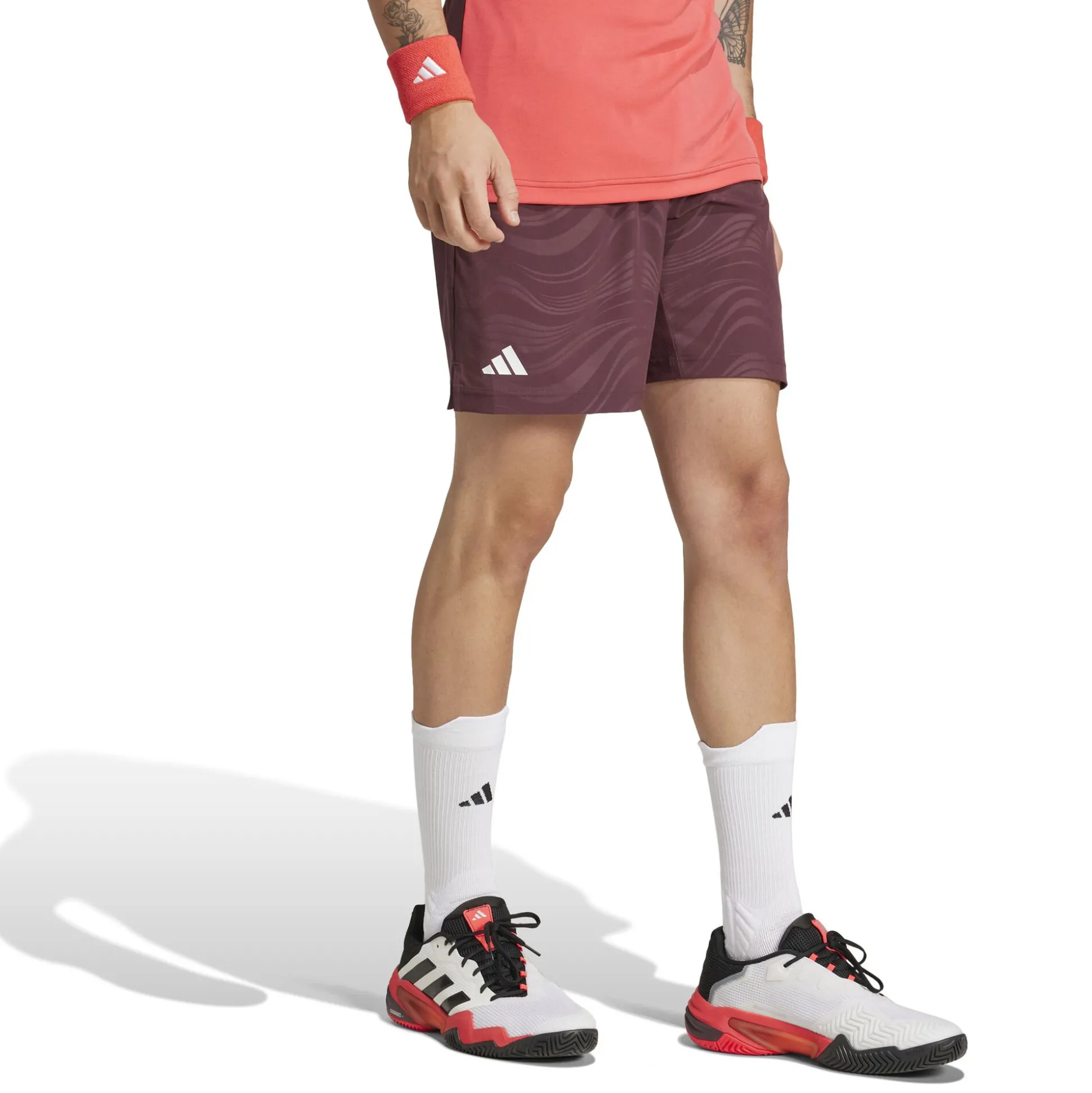 Discount Ergos Pro Shorts Men - Dark Red Shorts