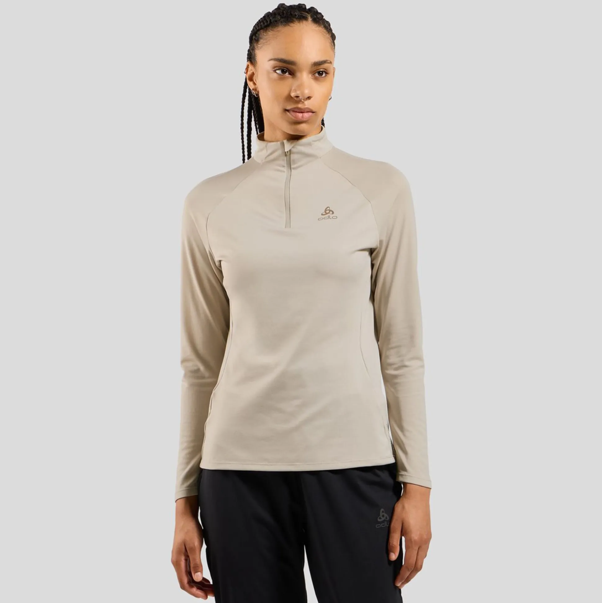 Outlet Essential Ceramiwarm Mid Layer 1/2 Zip Running Shirt Women - Running Clothing