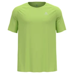 Best Essential Chill-Tec Crew Neck Running Shirt Men - Light Green Running Clothing