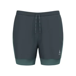 Outlet Essential 3inch 2in1 Running Shorts Women - Dark Grey, Turquoise Running Clothing