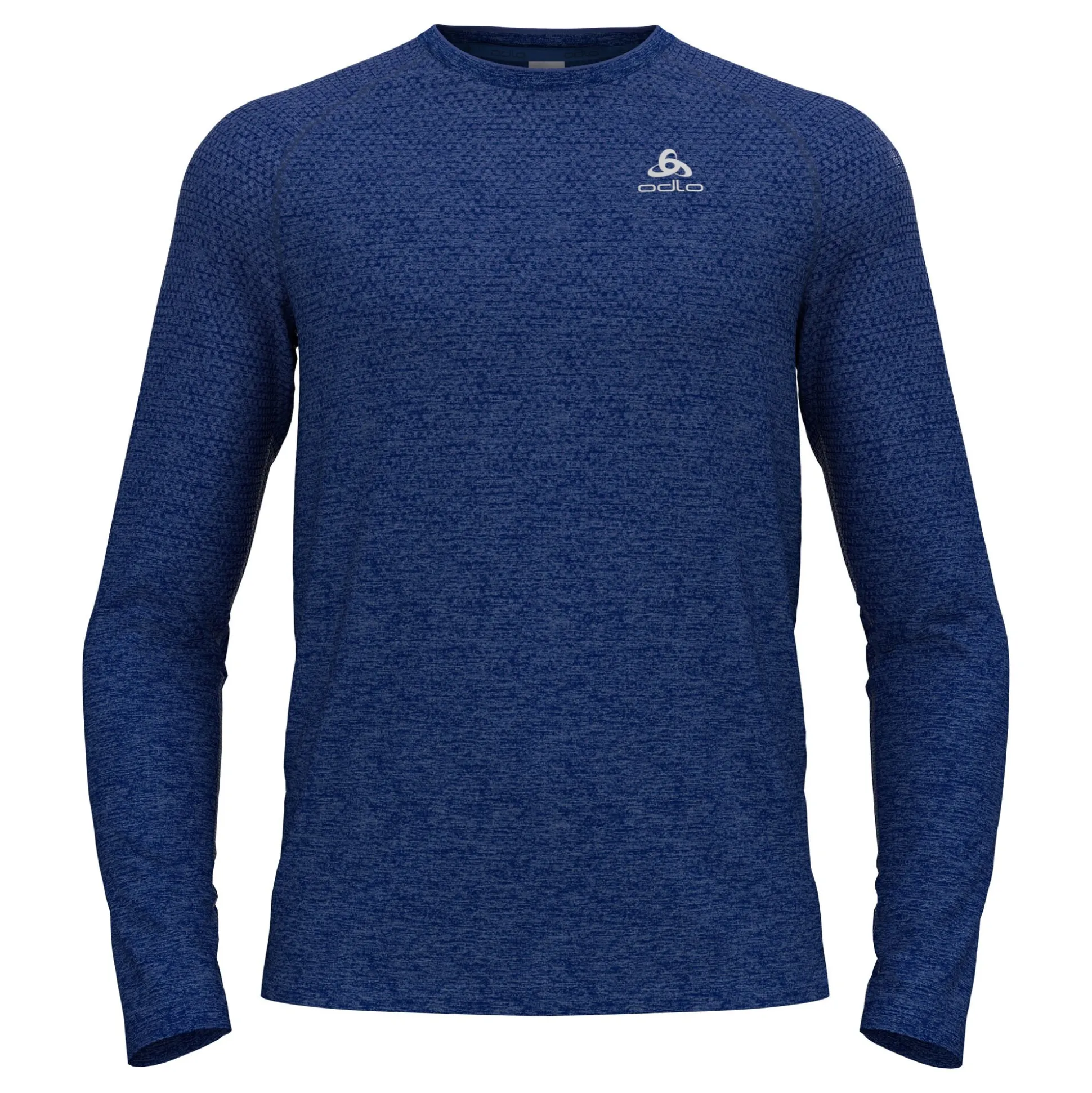 Cheap Essential Seamless Crew Neck Running Shirt Men - Dark Blue Running Clothing