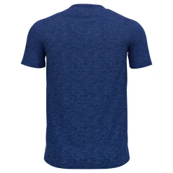Clearance Essential Seamless Crew Neck Running Shirt Men - Dark Blue Running Clothing