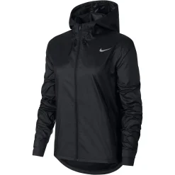 Best Sale Essential Training Jacket Women - Black, Silver Jackets
