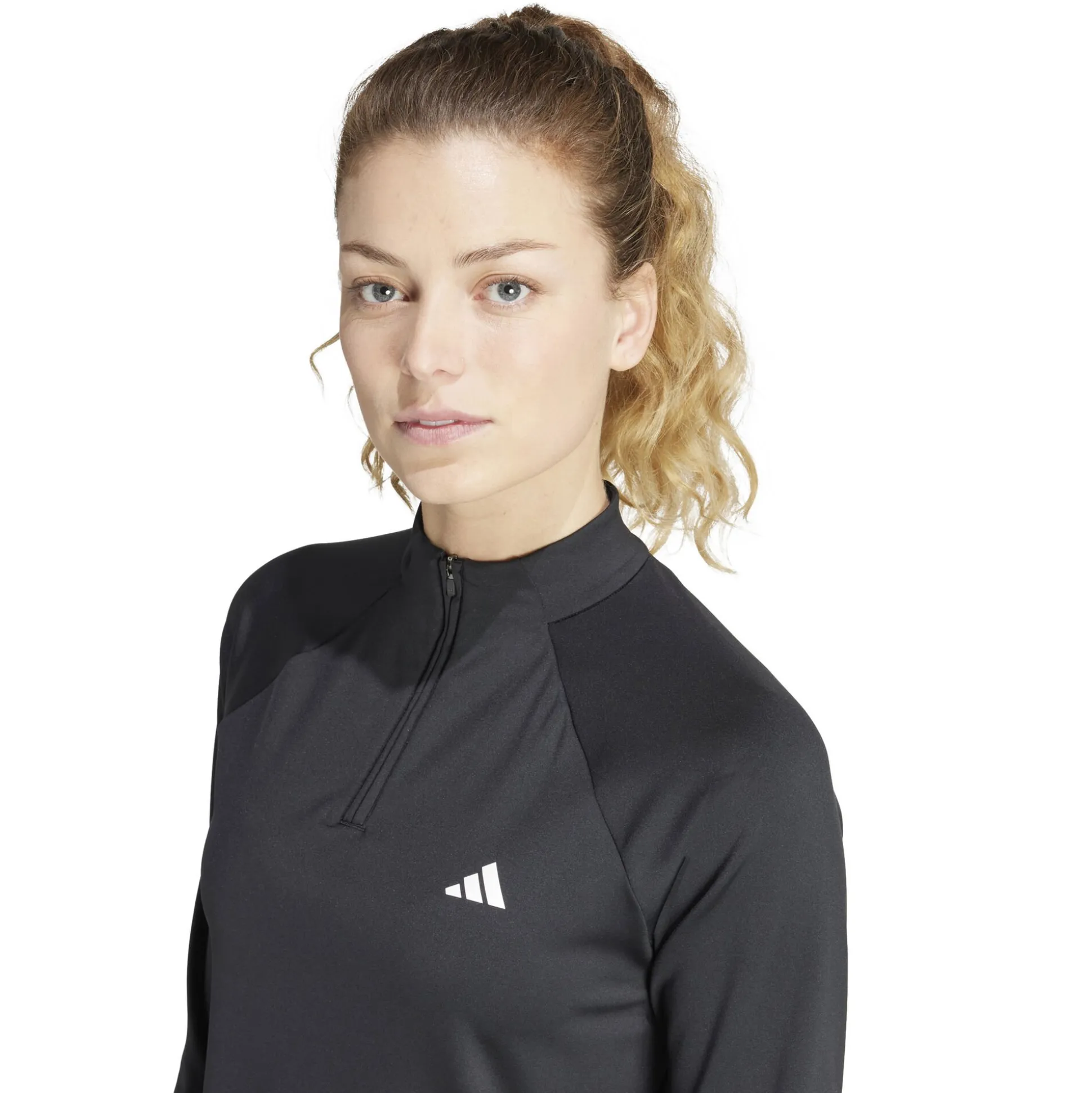 Flash Sale Essentials 1/4 Zip Long Sleeve Women - Shirts