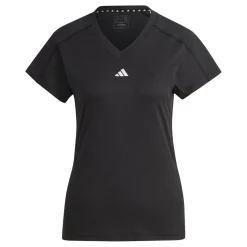 Best Sale Essentials AEROREADY Train Minimal Branding V-Neck T-Shirt Women - Shirts