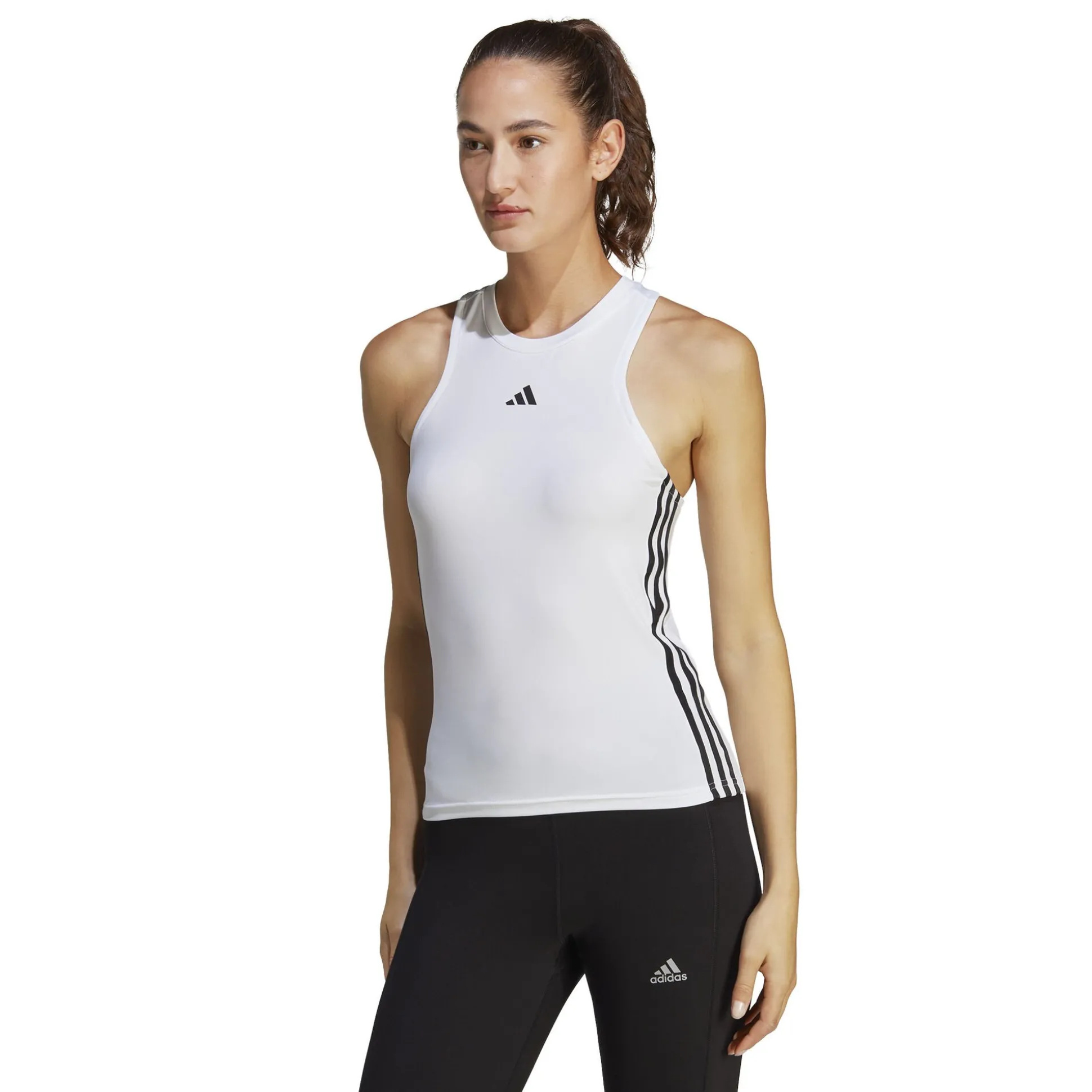 Outlet Essentials AEROREADY Train Regular 3-Stripes Tank Top Women - White, Black Tops
