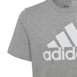 Discount Essentials Big Logo Cotton T-Shirt Boys - Lightgrey, White Shirts