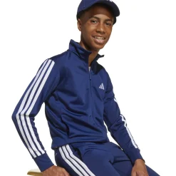 Cheap Essentials Climacool Tracksuit Kids - Dark Blue Tracksuits