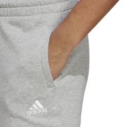 Best Sale Essentials Linear French Terry Cuffed Training Pants Women - Lightgrey, White Pants