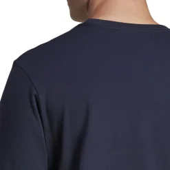 Best Essentials Single Jersey Embroidered Small Logo T-Shirt Men - Dark Blue Shirts