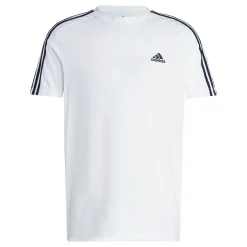 Flash Sale Essentials Single Jersey 3-Stripes T-Shirt Men - White, Black Shirts