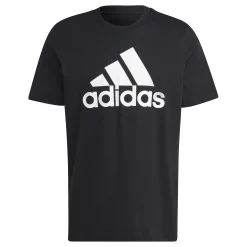 Shop Essentials Single Jersey Big Logo T-Shirt Men - Black, White Shirts