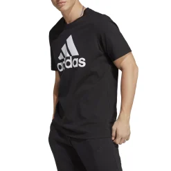 Shop Essentials Single Jersey Big Logo T-Shirt Men - Black, White Shirts