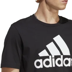 Shop Essentials Single Jersey Big Logo T-Shirt Men - Black, White Shirts