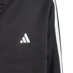 Hot Essentials 3-Stripes Full-Zip Hoodie Boys - Black, White Jackets