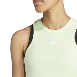 Flash Sale Essentials 3-Stripes Tank Top Women - Light Green Tops