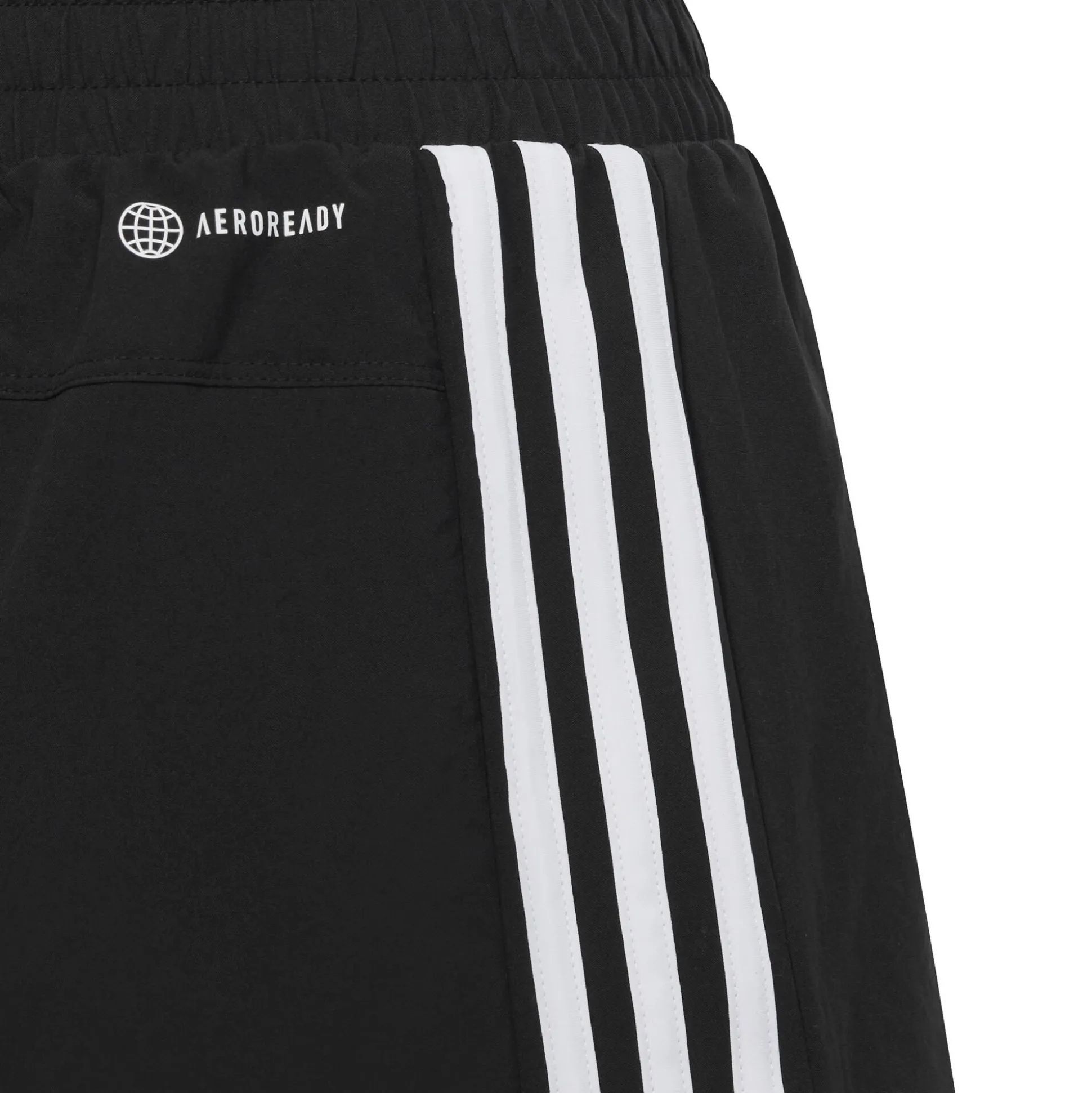 Flash Sale Essentials Train AEROREADY 3-Stripes Training Shorts Girls - Black, White Shorts