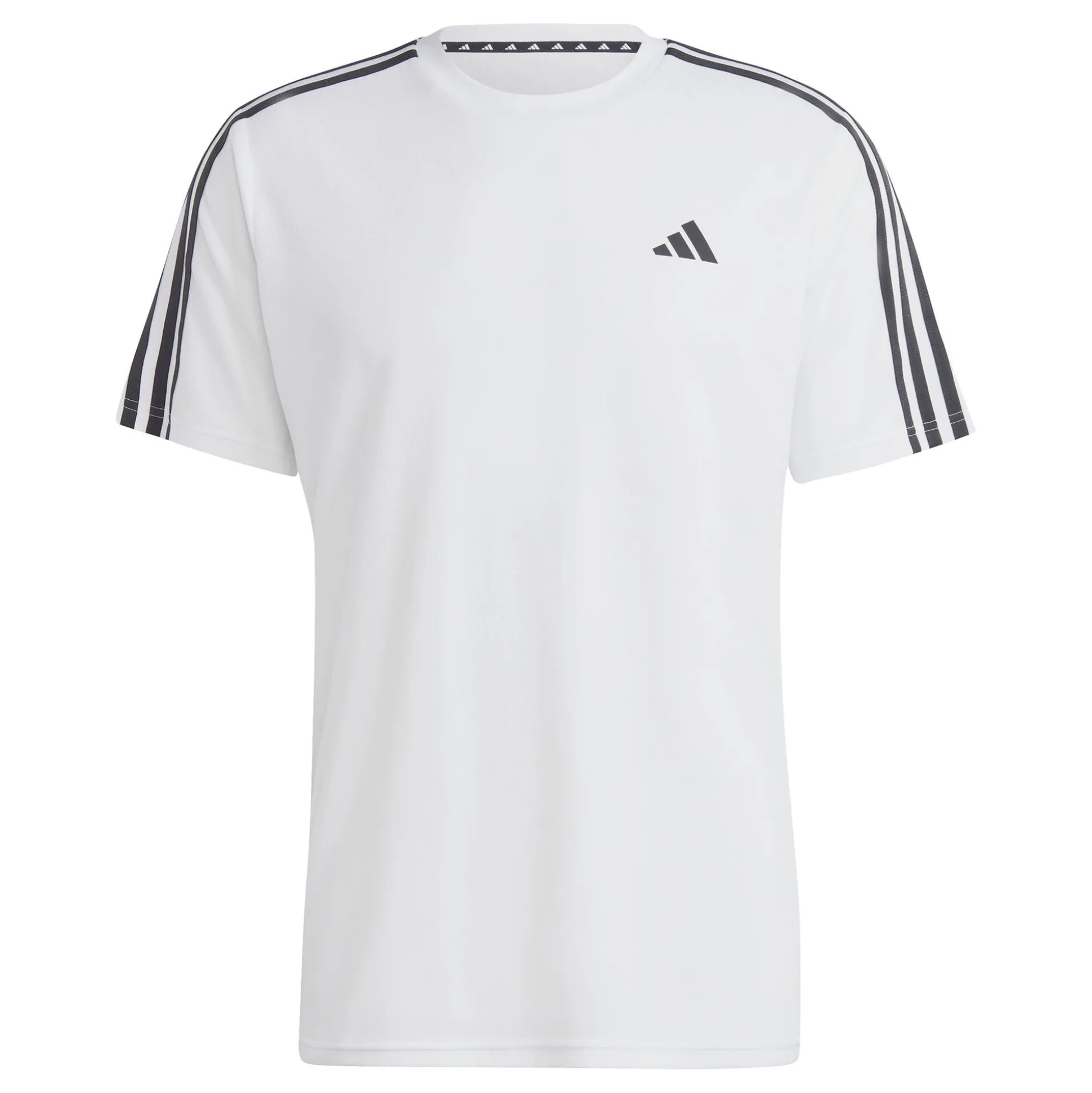 Discount Essentials Train 3-Stripes Training T-Shirt Men - White, Black Shirts