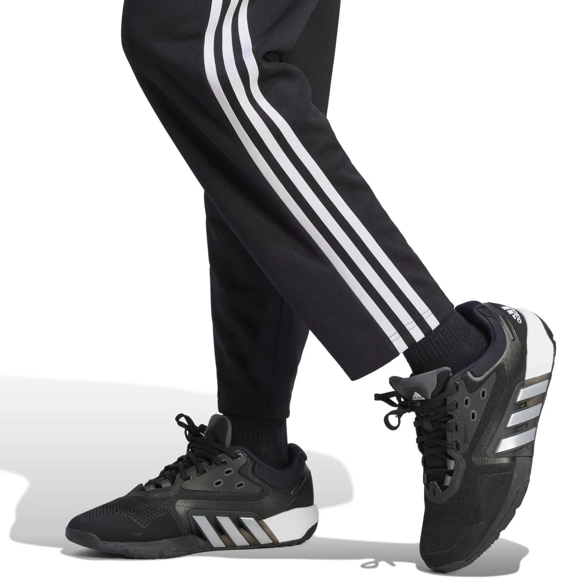 Outlet Essetials 3-Stripes Training Pants Women - Black, White Pants