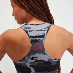 Cheap Estrella Tank Top Women - Grey, Black Tops