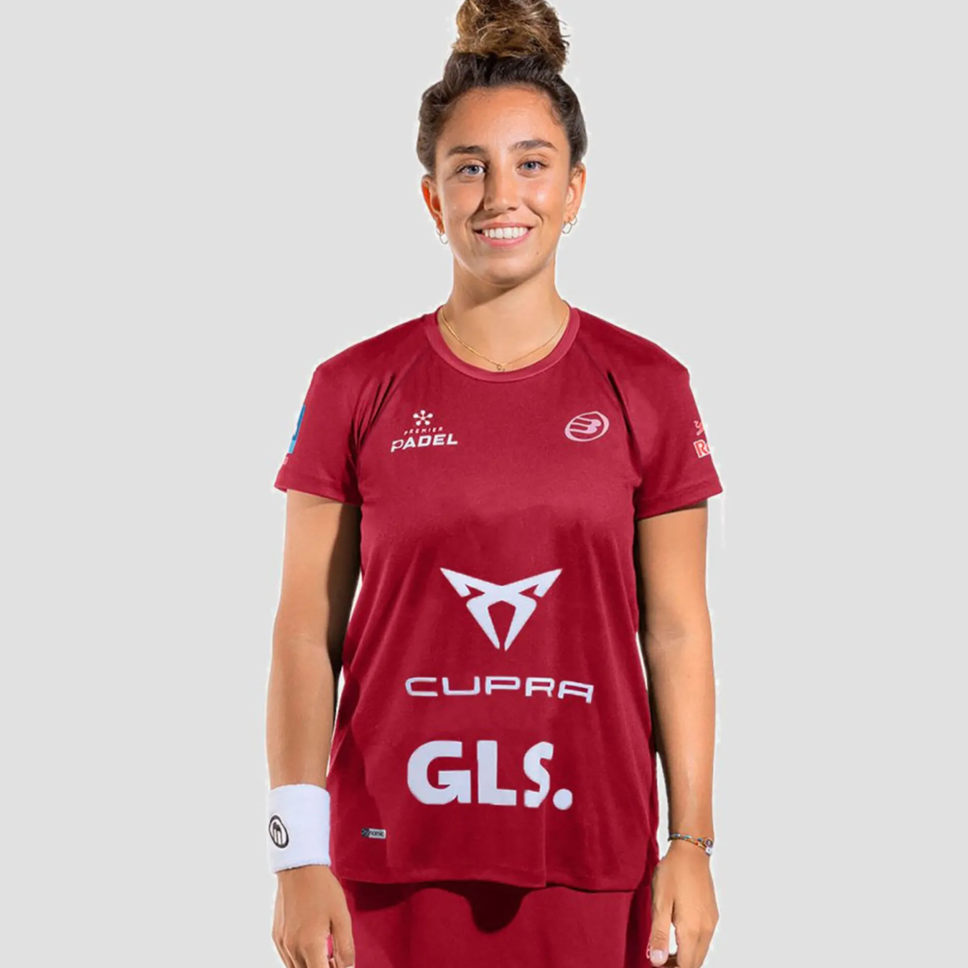 Clearance Etico T-Shirt Women - Wine Red Shirts