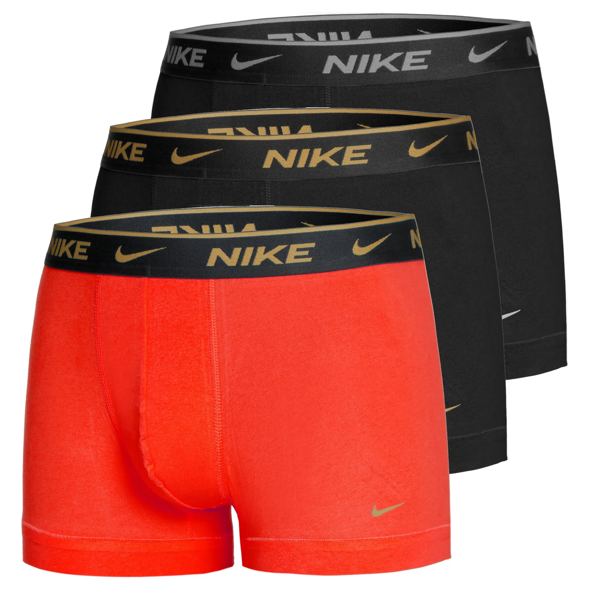 Cheap Everyday Cotton Stretch Trunk Boxer Shorts 3 Pack Men - Underwear