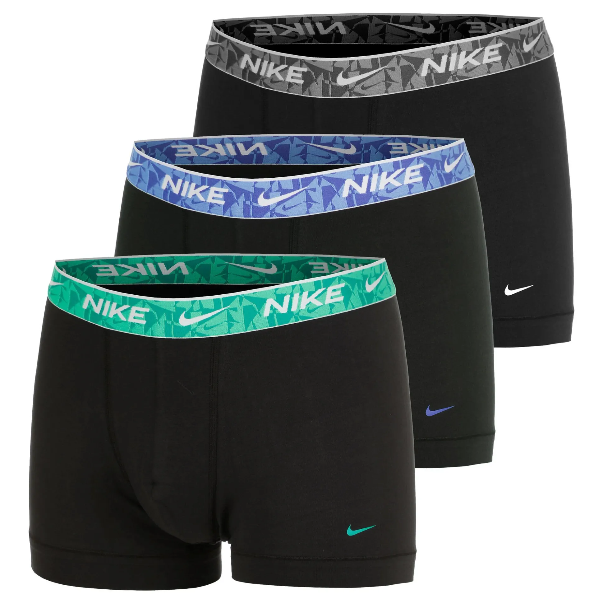 Best Sale Everyday Cotton Stretch Trunk Boxer Shorts 3 Pack Men - Underwear