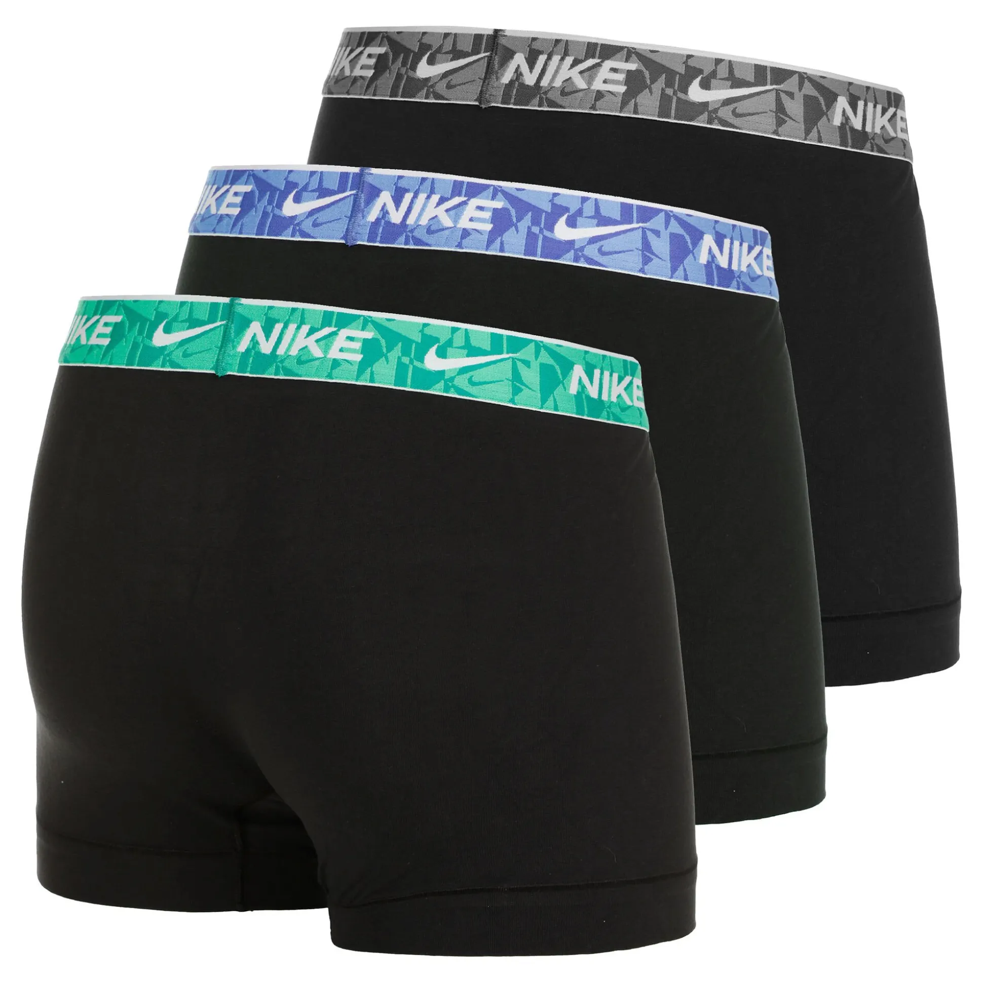Best Sale Everyday Cotton Stretch Trunk Boxer Shorts 3 Pack Men - Underwear