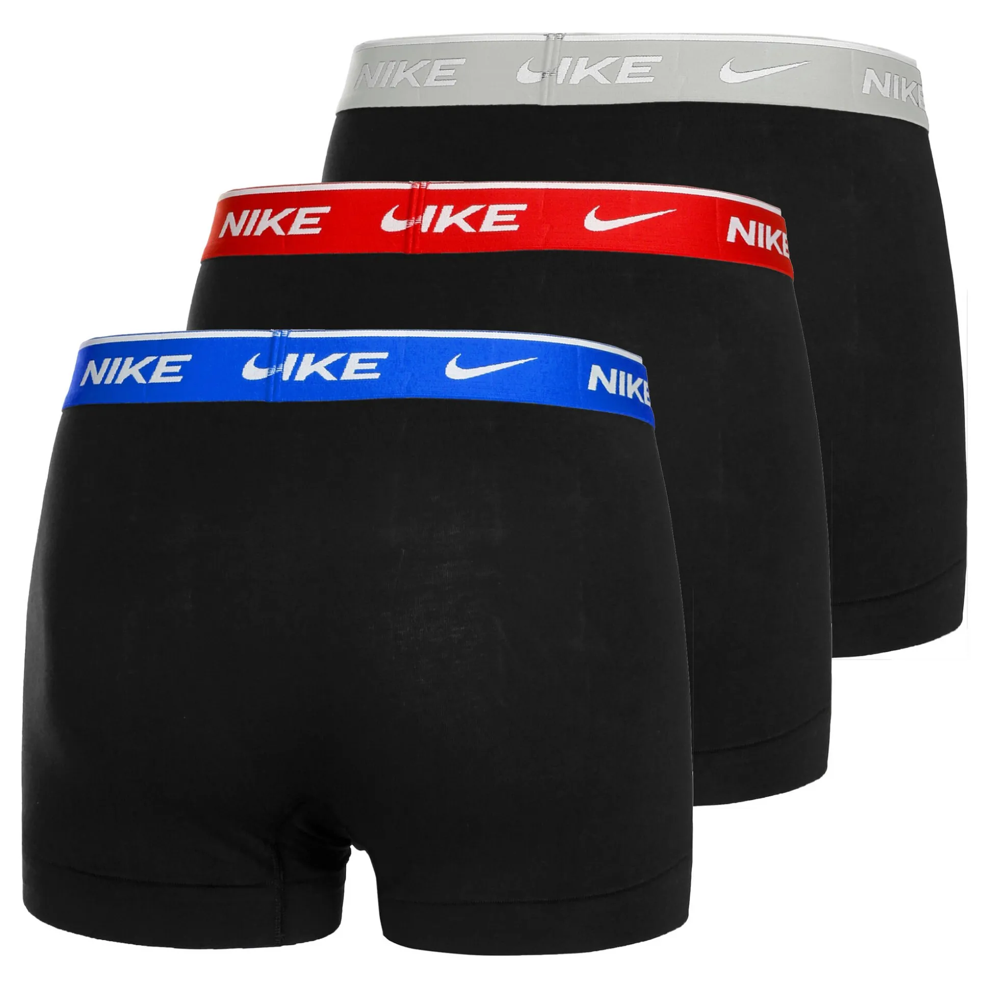 Hot Everyday Cotton Stretch Trunk Boxer Shorts 3 Pack Men - Underwear