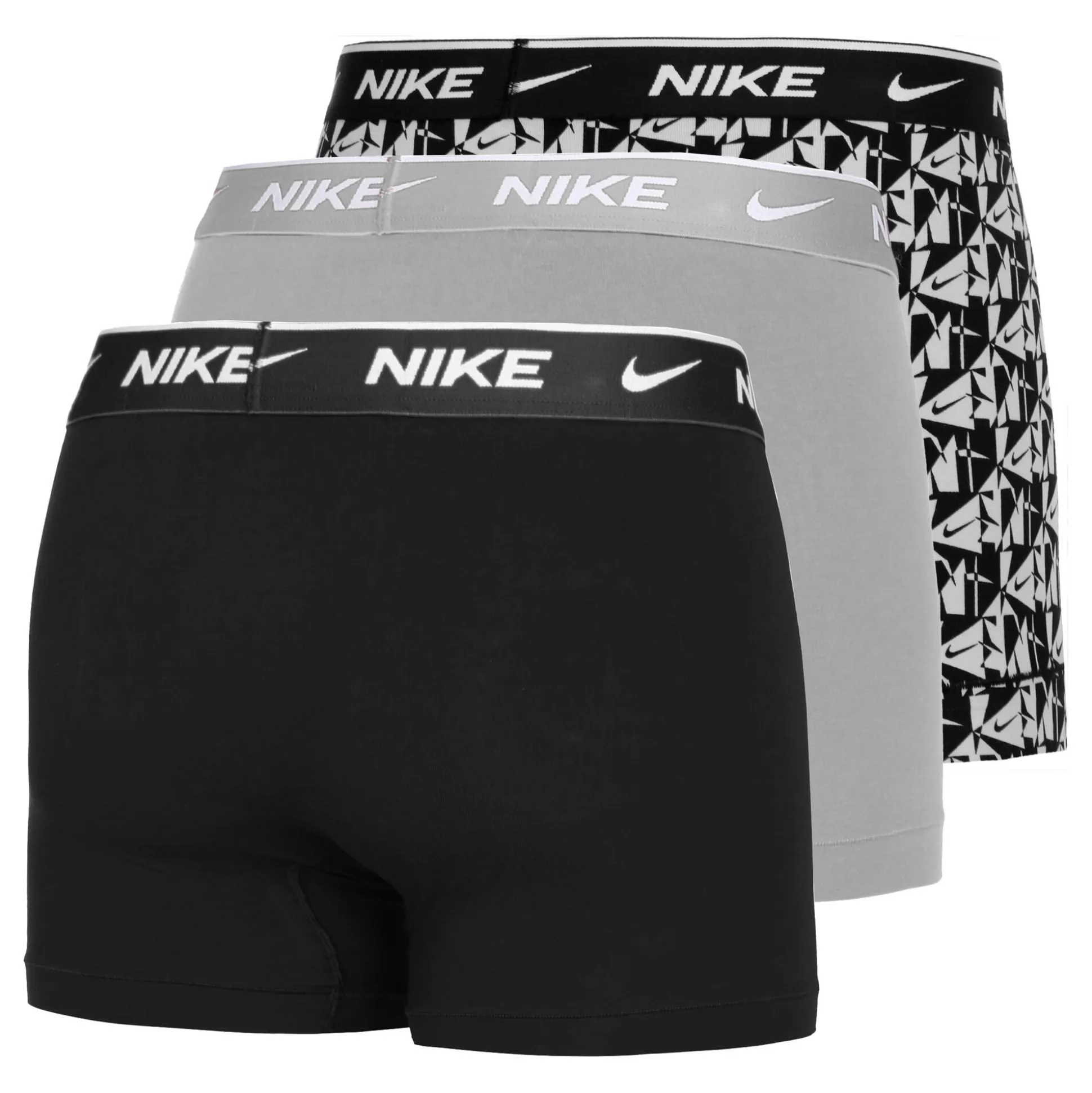 Cheap Everyday Cotton Stretch Trunk Boxer Shorts 3 Pack Men - Underwear