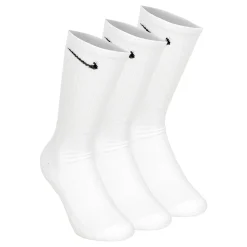 New Everyday Cush Crew Sports Socks 3 Pack - White, Black Socks