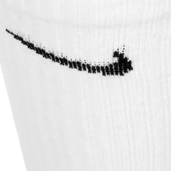 New Everyday Cush Crew Sports Socks 3 Pack - White, Black Socks