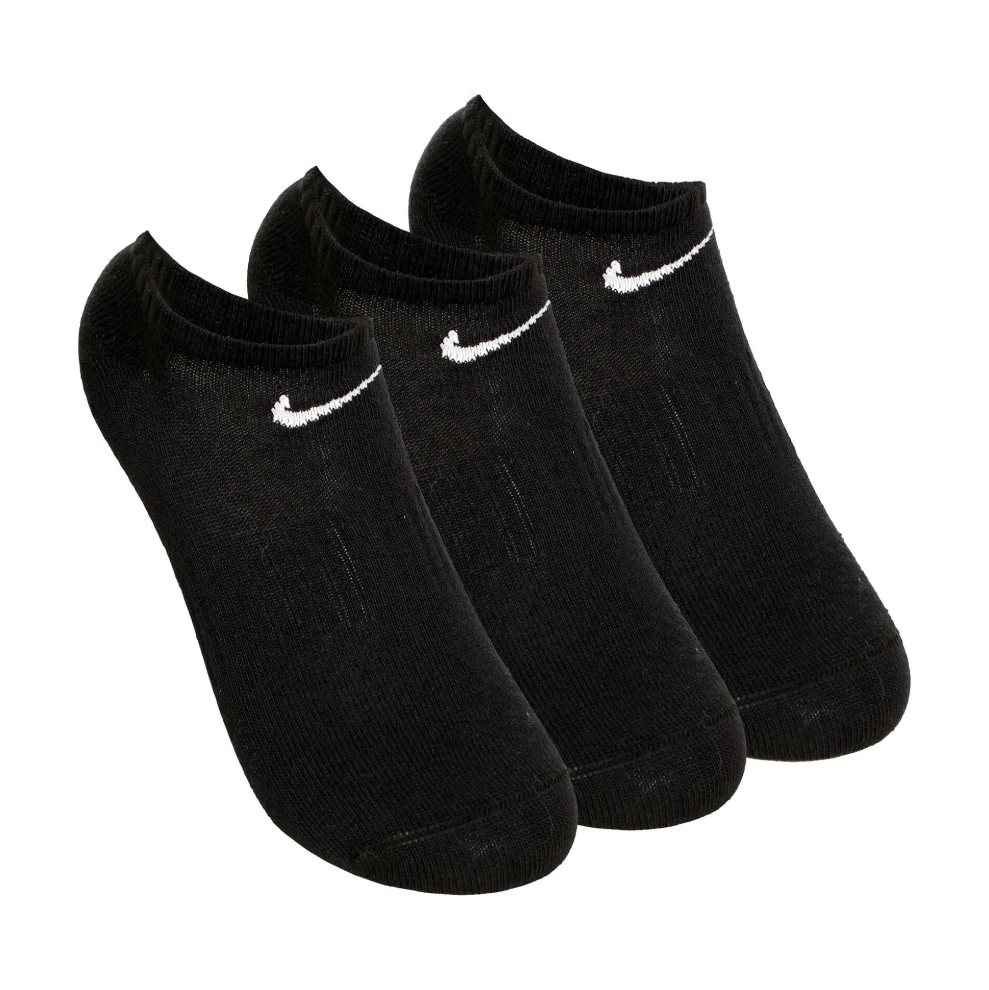 Hot Everyday Lightweight Sports Socks 3 Pack - Black, White Socks