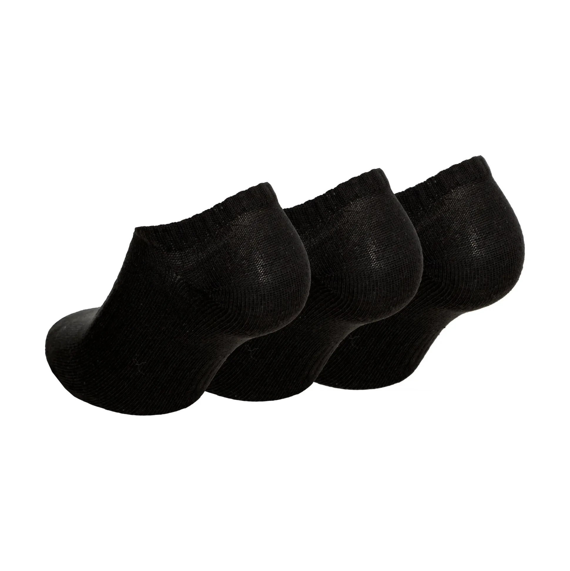 Hot Everyday Lightweight Sports Socks 3 Pack - Black, White Socks
