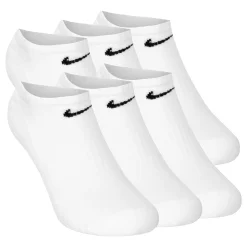 Store Everyday No-Show Tennis Socks 6 Pack - White, Black Socks
