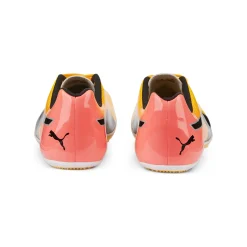 Online EvoSPEED Sprint 14 Spike Shoes - Yellow, Orange Running Shoes