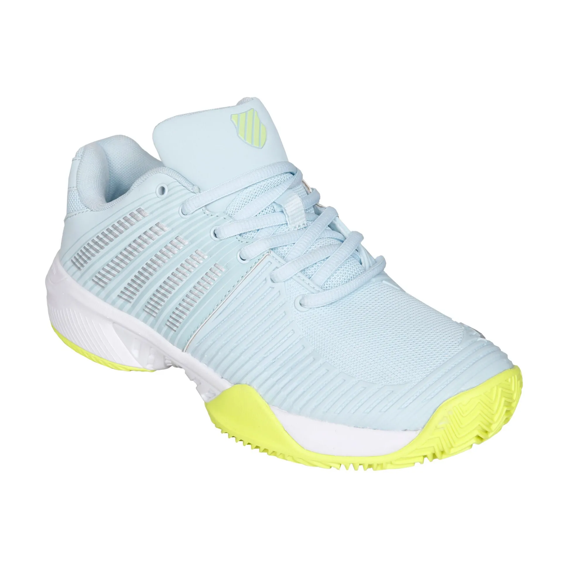 Store Express Light 2 Clay Court Shoe Women - Light Blue, Neon Green Clay Court Shoes