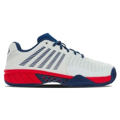 Best Express Light 3 Clay Court Shoe Men - White, Red Clay Court Shoes