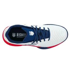 Best Express Light 3 Clay Court Shoe Men - White, Red Clay Court Shoes