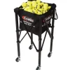 Hot EZ Travel Cart 150 Ball Cart With Wheels - Black Coaching Equipment