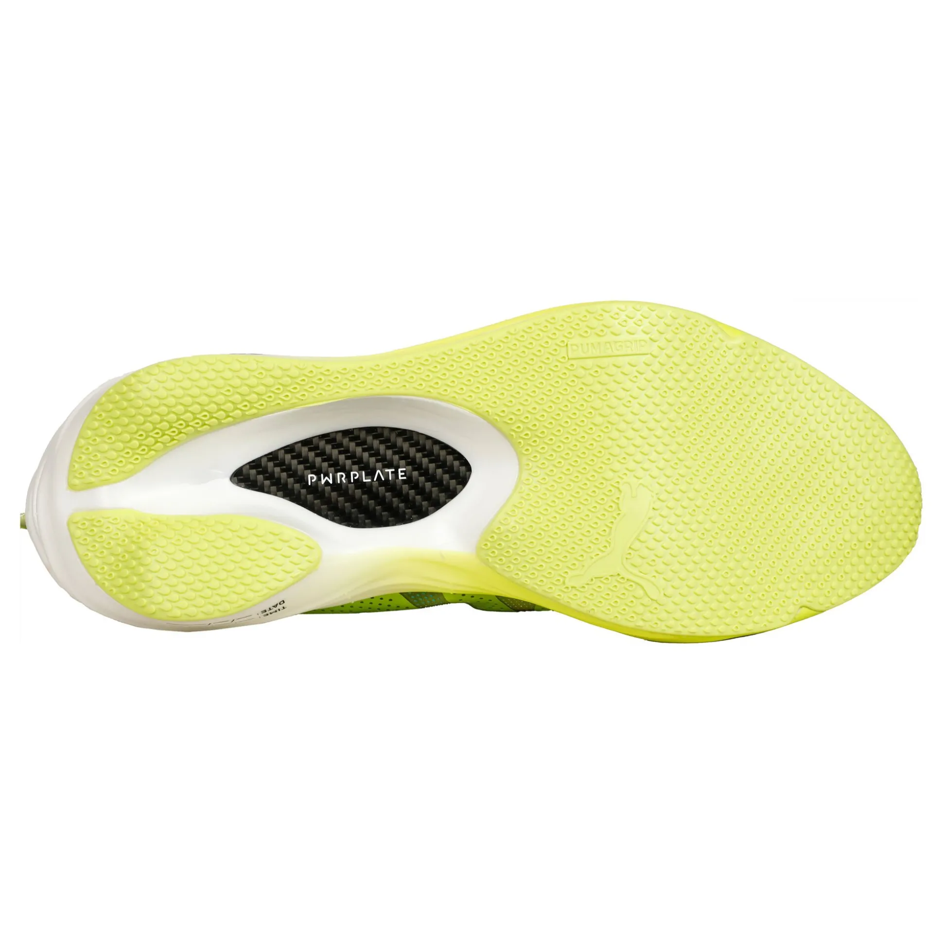 Cheap FAST-FWD Nitro Elite Psychedelic Rush Competition Running Shoe Men - Lime, Black Running Shoes