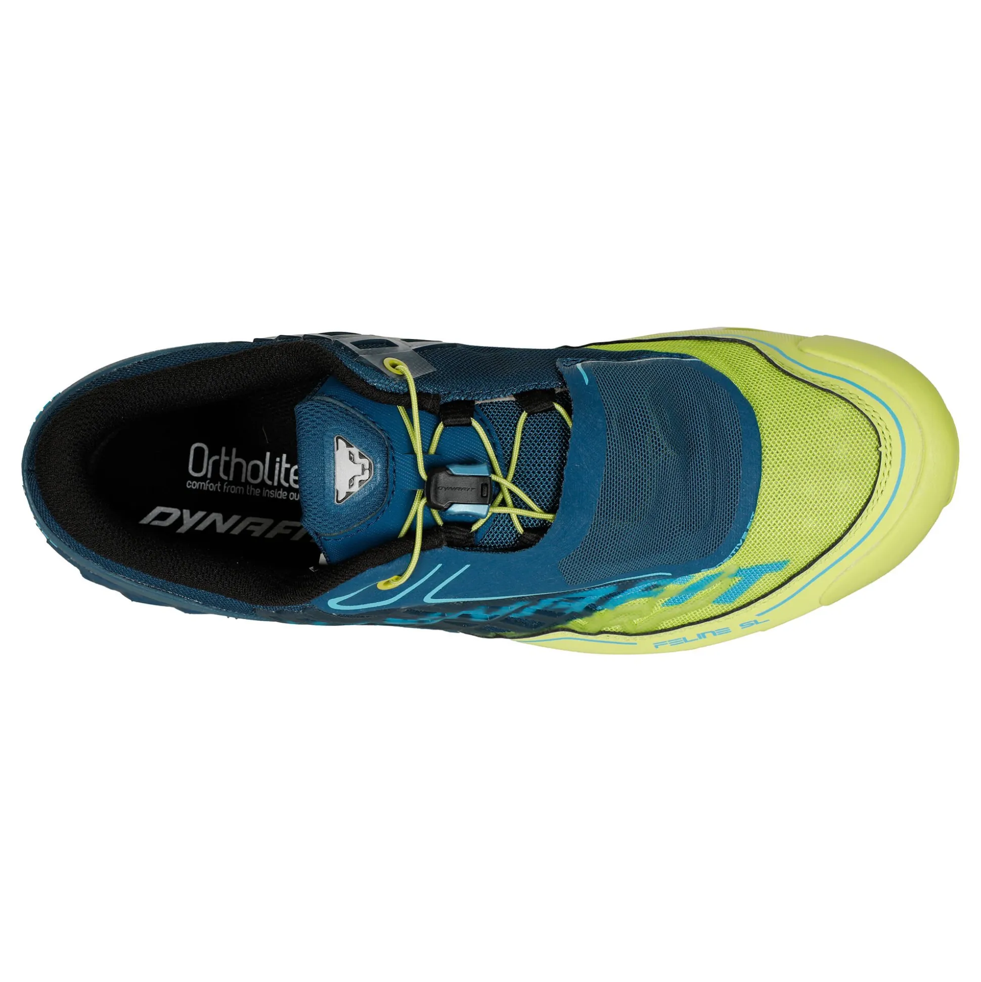 Discount Feline SL Trail Running Shoe Men - Dark Blue, Neon Green Running Shoes
