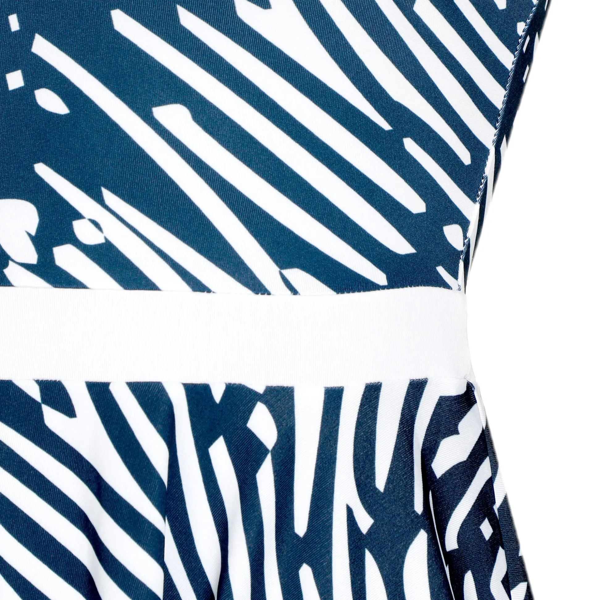 Outlet Fingerprint 2in1 Dress Women - Dark Blue, White Dresses
