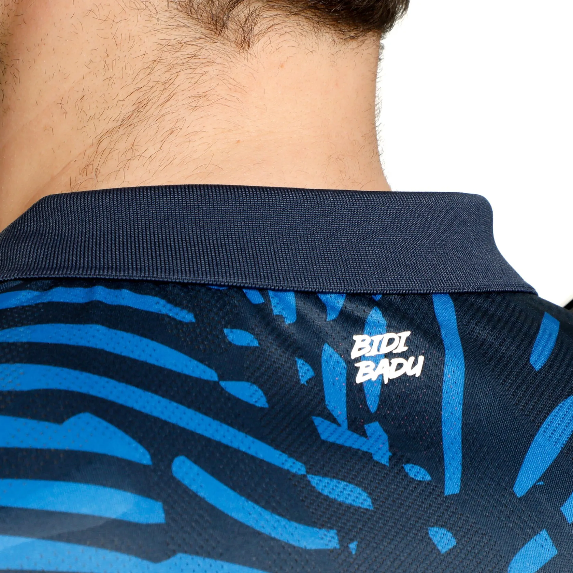 Hot Fingerprint Polo Men - Dark Blue, Blue Shirts