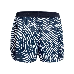 Shop Fingerprint Printed 2in1 Shorts Women - Dark Blue, White Shorts